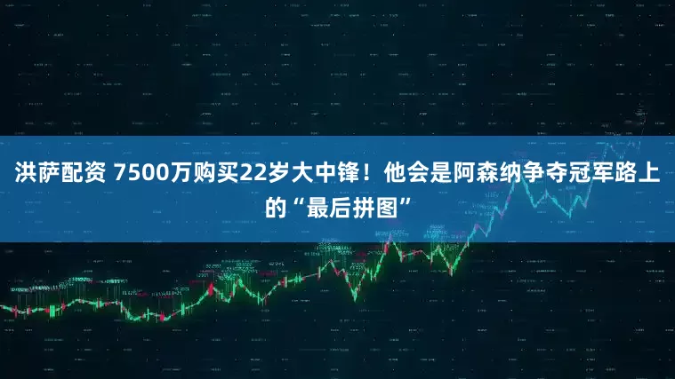洪萨配资 7500万购买22岁大中锋！他会是阿森纳争夺冠军路上的“最后拼图”